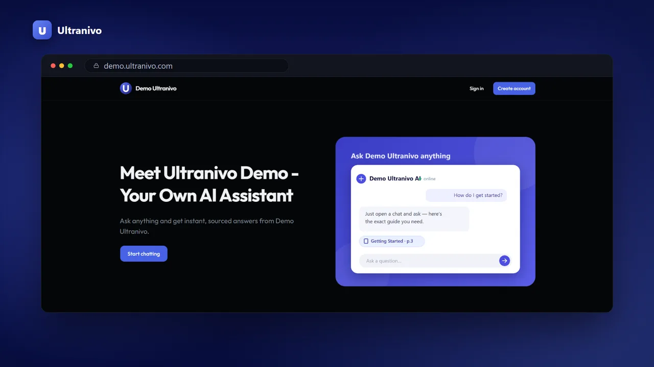 Overview — Ultranivo